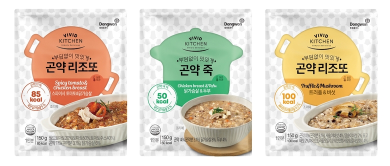 동원홈푸드 비비드키친 곤약 시리즈. 사진│동원홈푸드