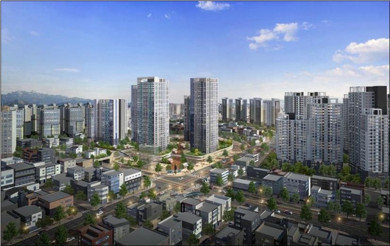 동작구 상도역 역세권 주택 조감도. 사진ㅣ서울시