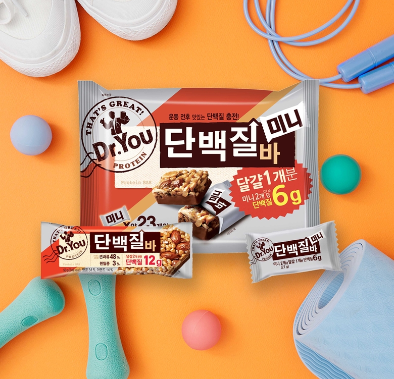 오리온 닥터유 단백질바 제품. 이미지ㅣ오리온