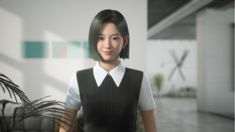 버추얼 휴먼 이솔. 이미지ㅣ자이언트스텝