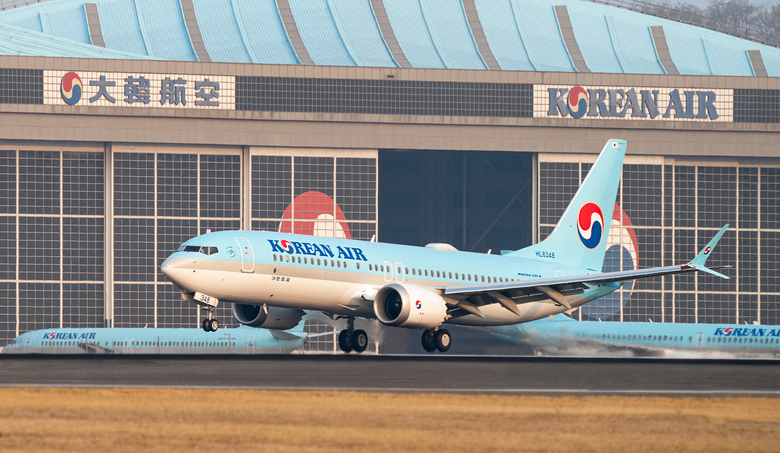 대한항공 737-8 여객기. 사진ㅣ대한항공
