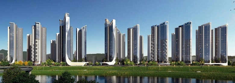 이문4구역 재개발 투시도. 사진ㅣ현대건설