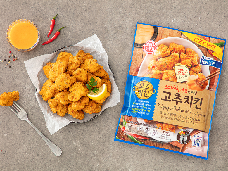 오뚜기 오즈키친 '스파이시 마요와 만난 고추치킨'. 사진ㅣ오뚜기