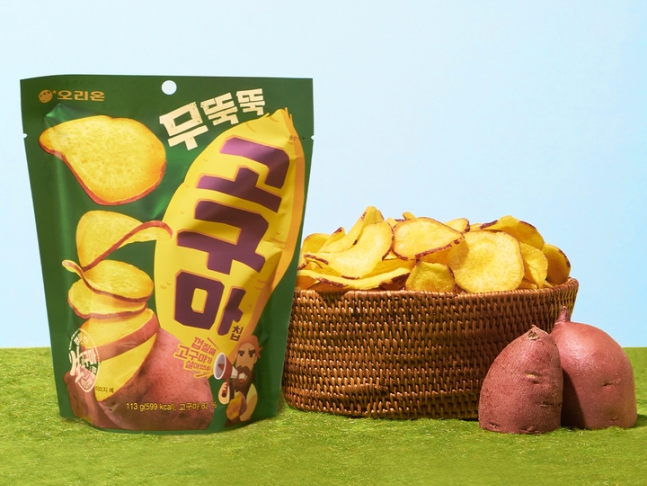 오리온 '무뚝뚝고구마칩'. 이미지ㅣ오리온