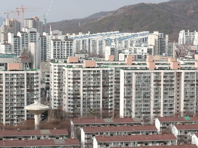 서울 노원구 상계동 일대 노후 아파트 단지. 사진ㅣ연합뉴스