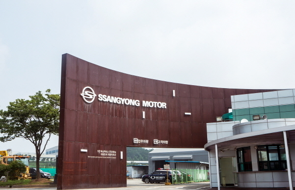 쌍용자동차 평택 공장 정문. 사진|쌍용자동차