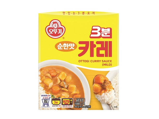 오뚜기 3분카레. 이미지ㅣ오뚜기 홈페이지