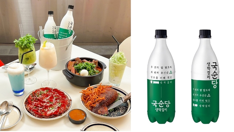 국순당, '승우아빠'와 생막걸리 팝업스토어 오픈. 이미지ㅣ국순당