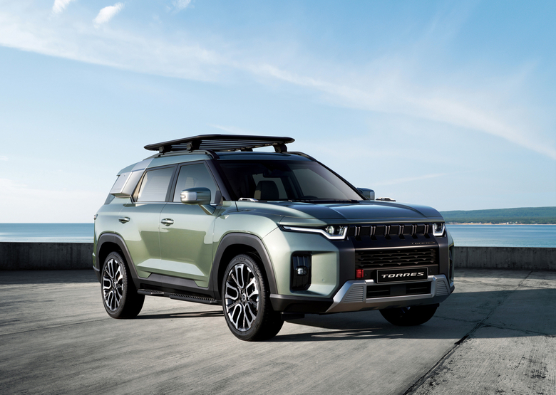 쌍용자동차 중형 SUV 토레스. 사진ㅣ쌍용자동차