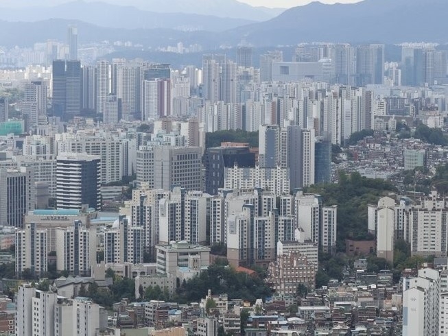 서울시 일대 주택가 전경. 사진ㅣ연합뉴스