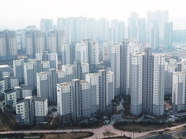 경기 화성 동탄2신도시 아파트 단지 전경. 사진ㅣ연합뉴스
