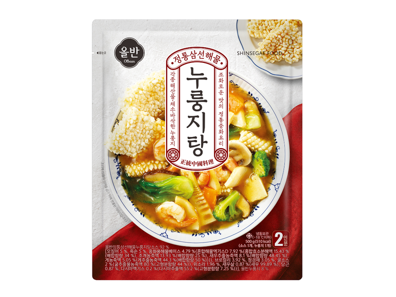 신세계푸드 올반 정통 삼선 해물 누룽지탕. 이미지ㅣ신세계푸드