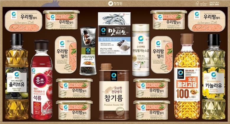 대상 청청원 자연스러운 선물세트. 사진|대상