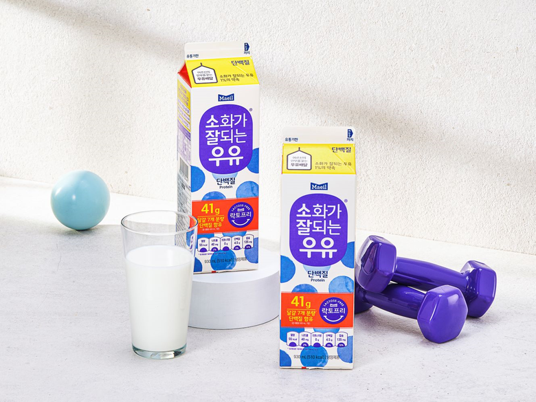 매일유업 '소화가 잘되는 우유 단백질'. 이미지ㅣ매일유업