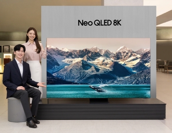 삼성전자의 네오QLEDTV 2023년형 신제품. 사진|삼성전자