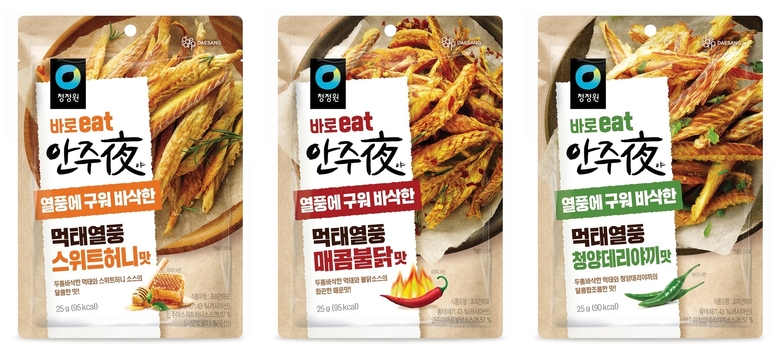 대상 청정원 안주야 '먹태열풍' 3종. 이미지ㅣ대상