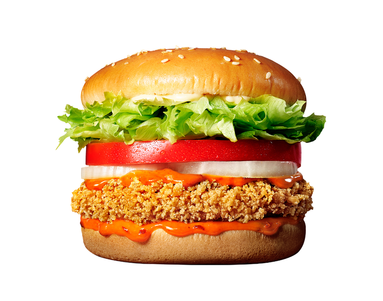 노브랜드 버거 '치폴레 핫 치킨'. 이미지ㅣ신세계푸드