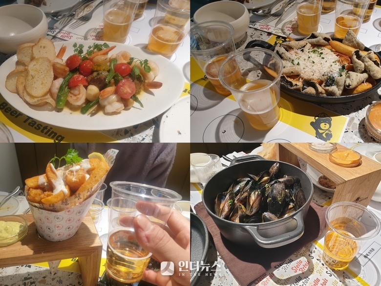맥주와 푸드의 다양한 페어링 조합. 사진ㅣ인더뉴스