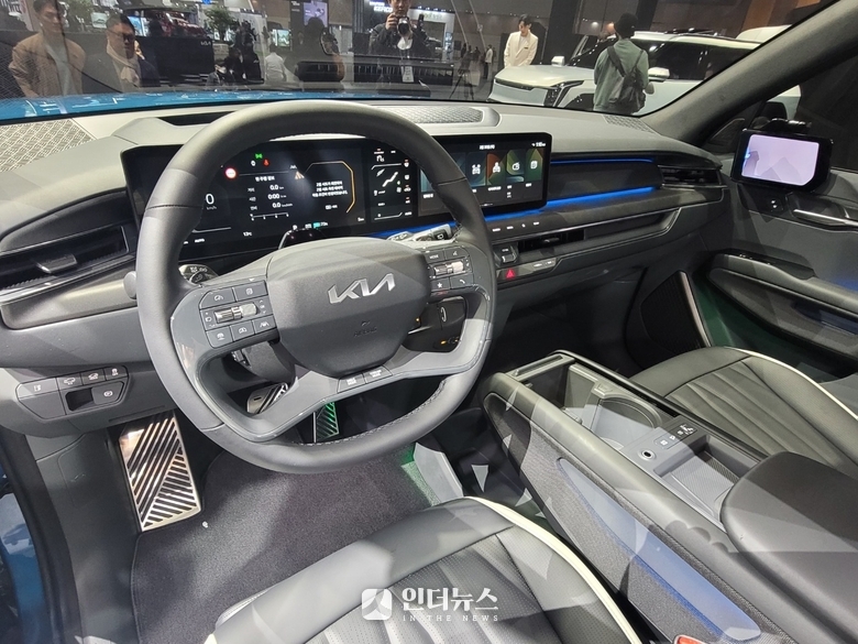 ‘The Kia EV9’ 내부. 사진ㅣ홍승표 기자