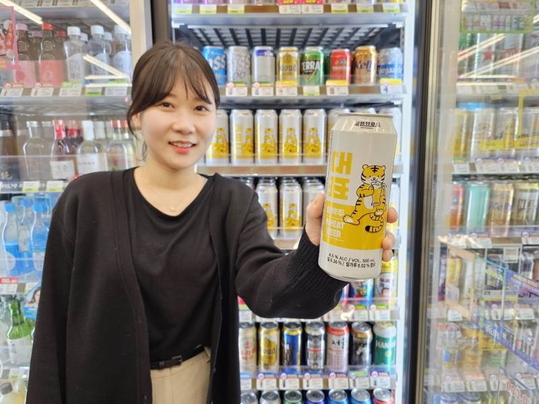 CU 대표밀맥주. 사진ㅣBGF리테일