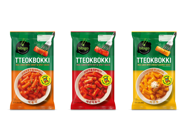 CJ제일제당비비고 떡볶이(파우치) 3종 제품. 이미지ㅣCJ제일제당