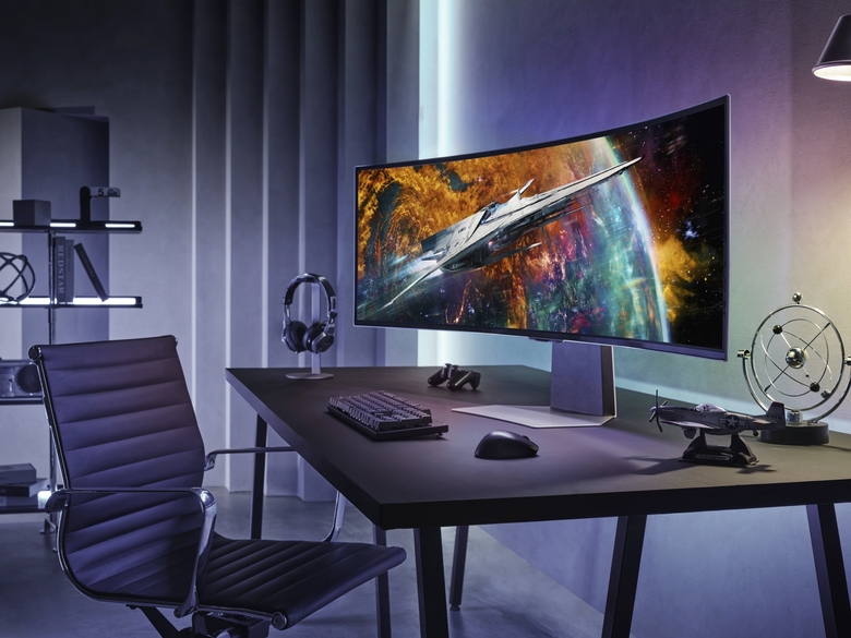 삼성전자가 게이밍 모니터 '오디세이 OLED G9'를 출시했다. 사진|삼성전자