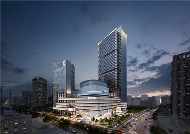 대만 푸본 아오지디 복합개발 예상 조감도. 사진ㅣ삼성물산