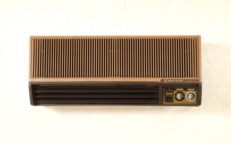 LG전자가 1979년 첫 선을 보인 벽걸이 에어컨 'GA-100SP' 모델. 사진|LG전자