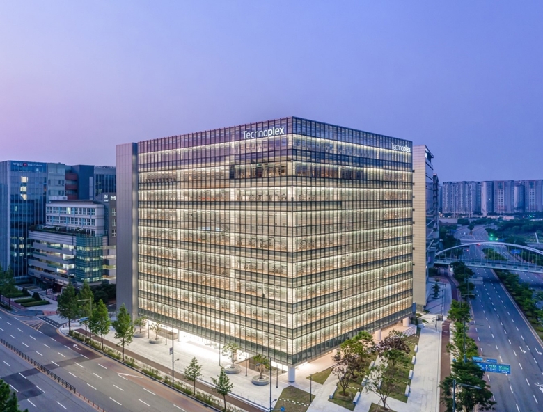 한국타이어앤테크놀로지 본사 테크노플렉스 전경. 사진ㅣ한국타이어앤테크놀로지