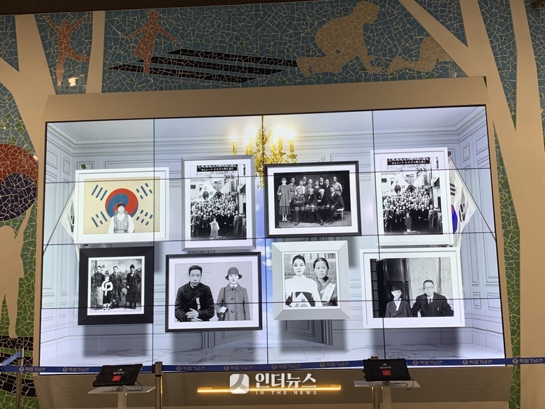 독립기념관 내 '5GX 마법사진관' 모습. 사진|권용희 기자
