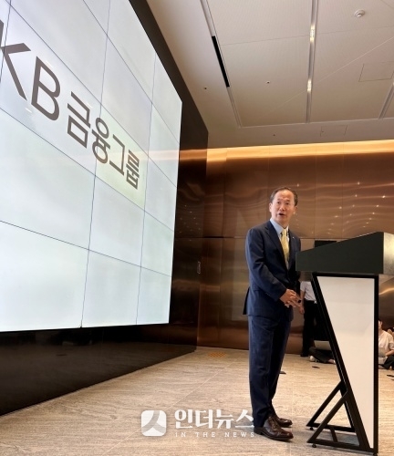 양종희 KB금융그룹 회장 내정자. 사진ㅣ인더뉴스