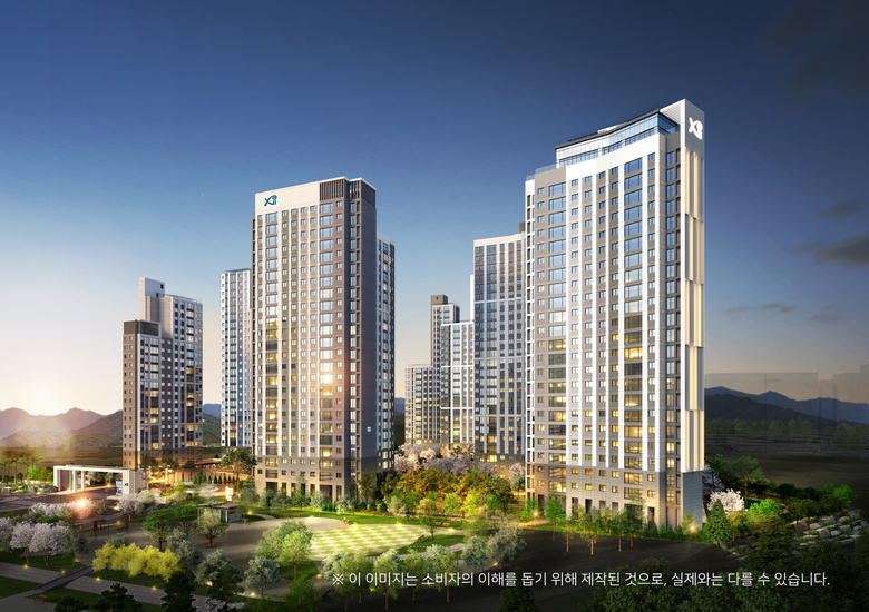 ‘이천자이 더 리체’ 투시도. 사진ㅣGS건설