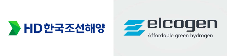 HD한국조선해양 및 엘코젠 CI. 사진ㅣHD한국조선해양, 엘코젠