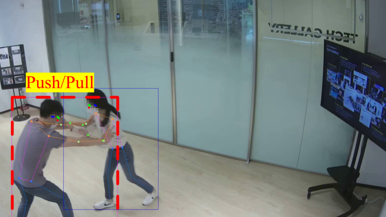 비전 AI 기반 분석시스템 작동 장면. 사진|SKT