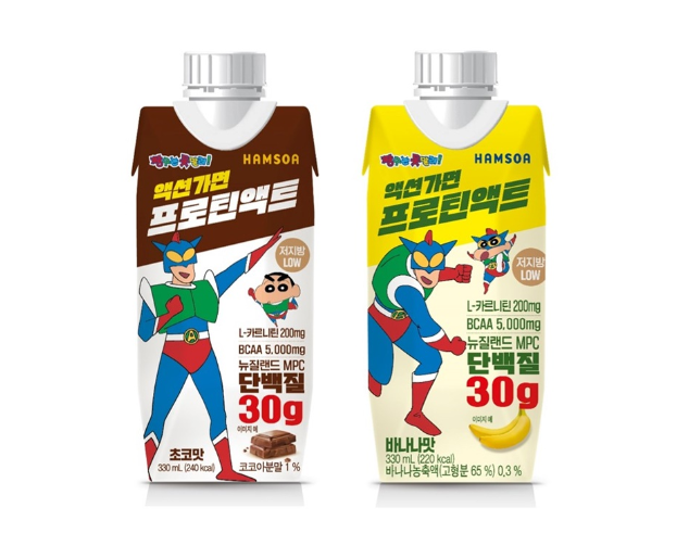 CU 짱구 프로틴 음료. 이미지ㅣBGF리테일