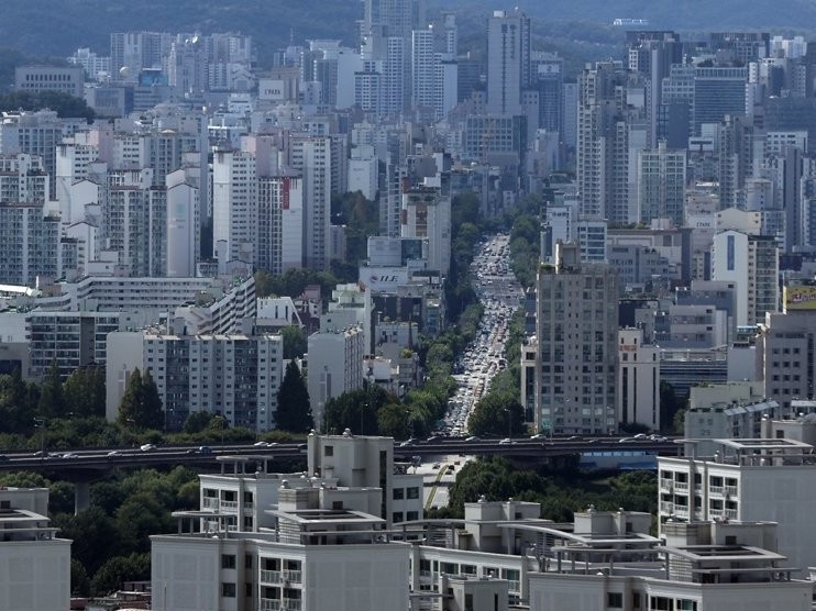 서울 강남 일대 아파트 단지. 사진ㅣ연합뉴스