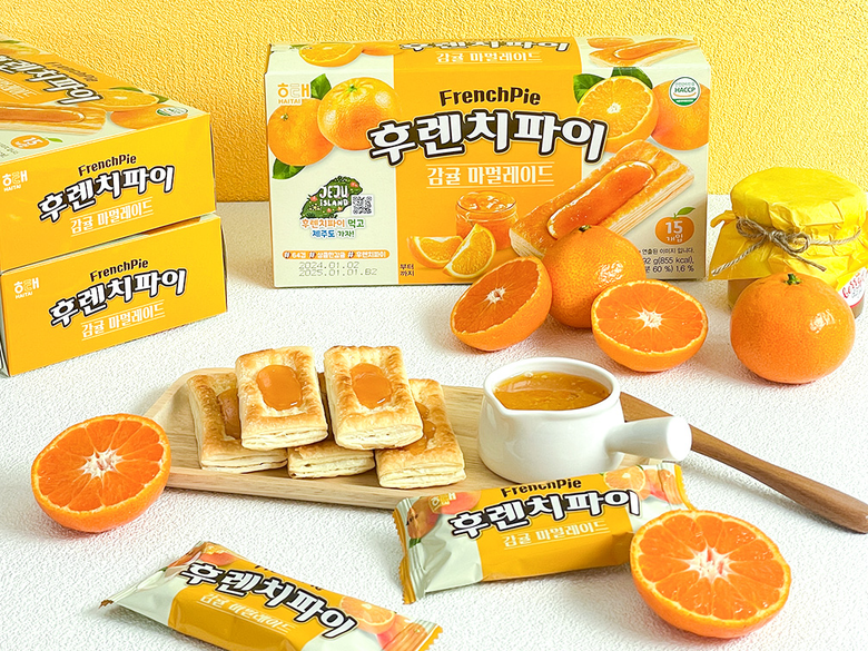 후렌치파이 감귤 마멀레이드. 이미지ㅣ해태제과
