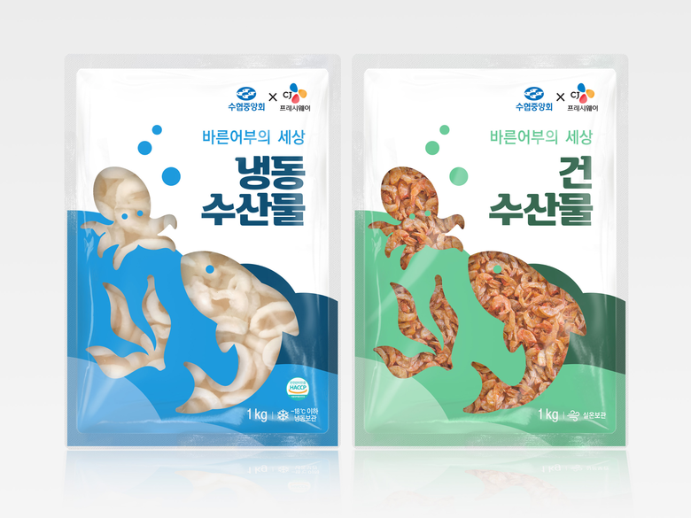 CJ프레시웨이 X 수협중앙회 컬래버레이션 상품. 이미지ㅣCJ프레시웨이