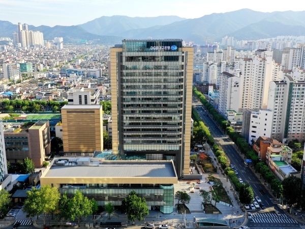 DGB대구은행 대구 수성동 본점 전경. 사진ㅣDGB대구은행