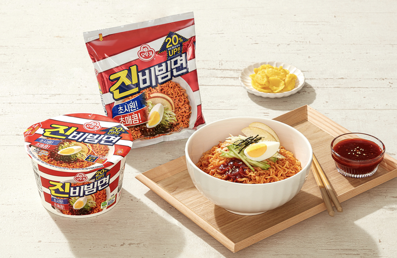 오뚜기 진비빔면 용기. 이미지ㅣ오뚜기