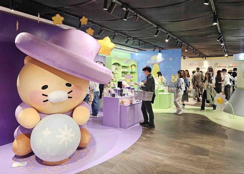 신세계백화점 강남점 '별별춘식 팝업스토어'. 사진ㅣ신세계
