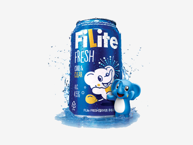 발포주 필라이트. 이미지ㅣ하이트진로