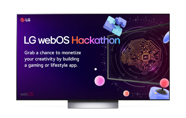 webOS 해커톤 참가 안내 배너 이미지. 사진|LG전자