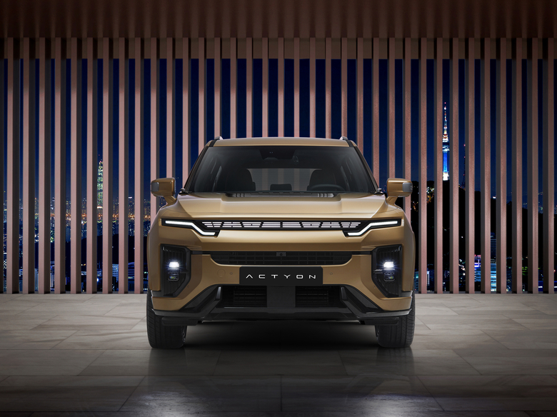 KG모빌리티 신형 SUV '액티언'. 사진ㅣKG모빌리티