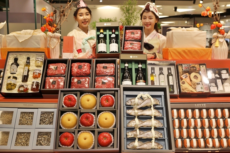 롯데백화점 2024년 추석 선물세트 예약 판매. 사진ㅣ롯데쇼핑