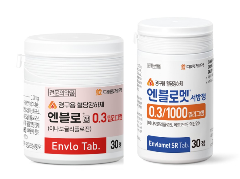 대웅제약 당뇨병 치료제 ‘엔블로’. 이미지ㅣ대웅제약