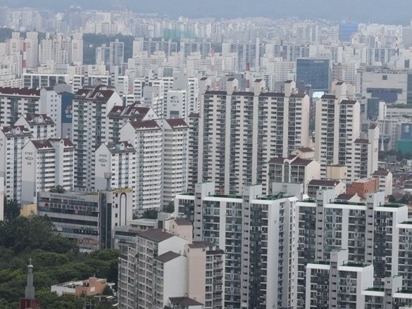 서울 노원-도봉 아파트 단지 일대. 사진ㅣ연합뉴스