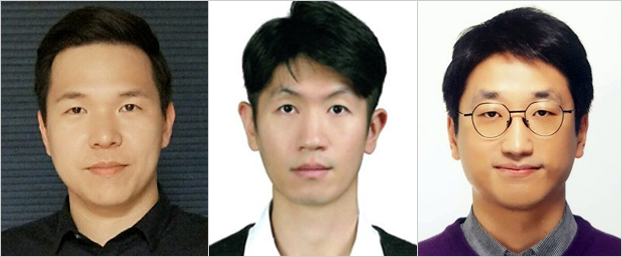 왼쪽부터 부산대 한준희, 교수 강원대 이주용교수, 울산대 황규선 교수. 사진ㅣ부산대학교 