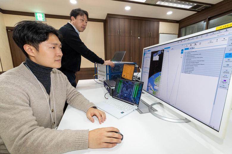 KT가 기술 시연에 성공한 '5G NTN' 통신 기술. 사진ㅣKT