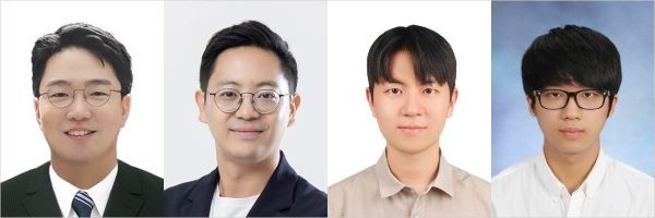 연구진-이건희 박성준 이윤흠 서현엽. 사진ㅣ부산대학교 